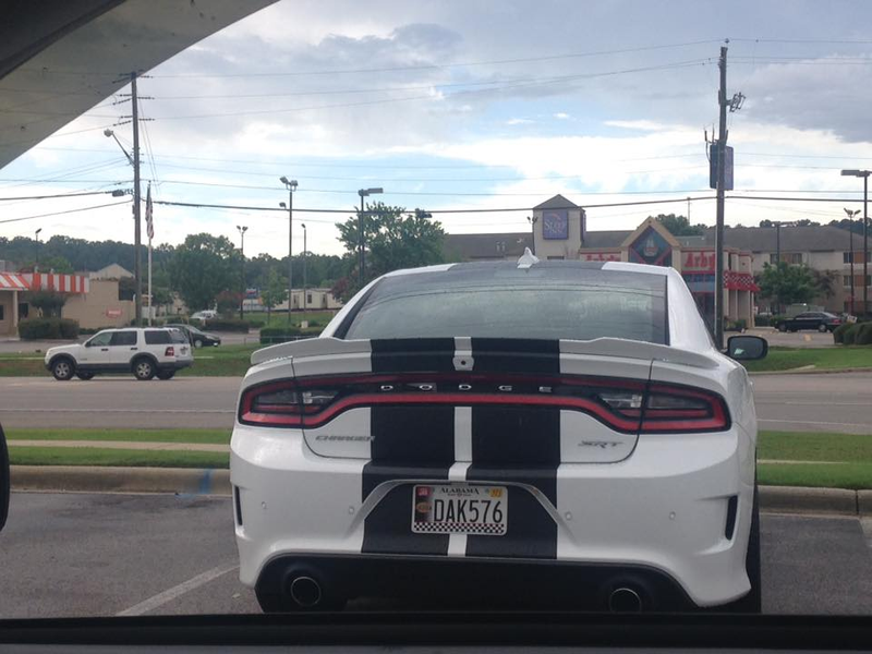 Here’s another pussy in the same parking lot. This one, however, is from a different part of town...i.e. Hell. Also, this is the first Charger Hellcat I’ve seen in the wild.